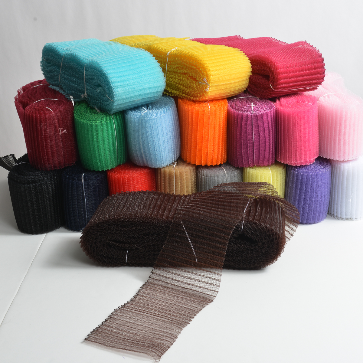 4 yards 1 1//4/" White Crinoline Crin Horsehair Braid Trim For Millinery Hats