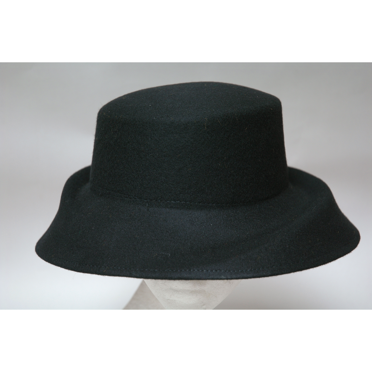 folded brim hat