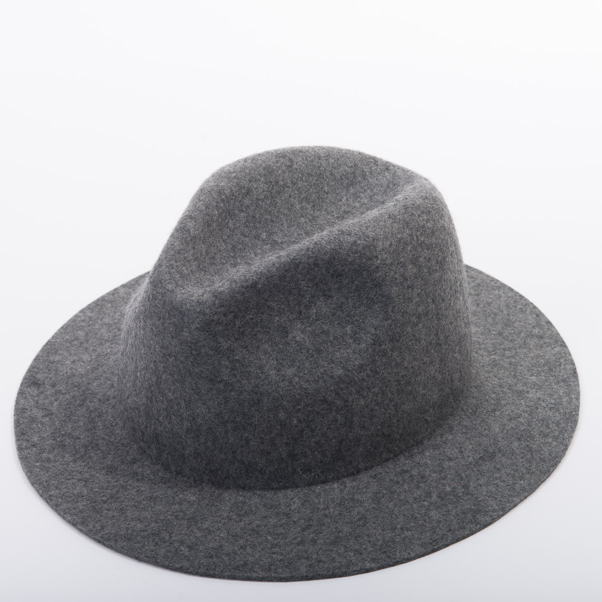 heathered felt hat
