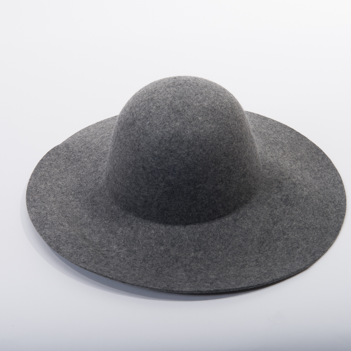 heathered felt hat