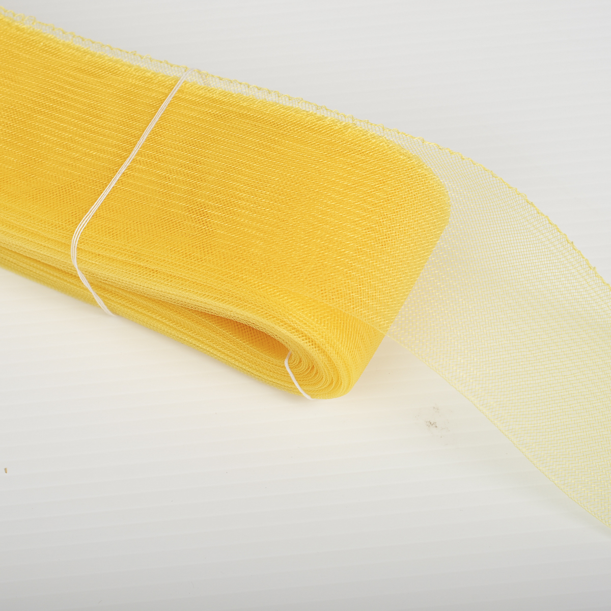5 yards 5/8" Yellow Crinoline Crin Horsehair Braid Millinery Hats Trim 5 yards 5/8" Yellow Crinoline Crin Horsehair Braid Millinery Hats Trim