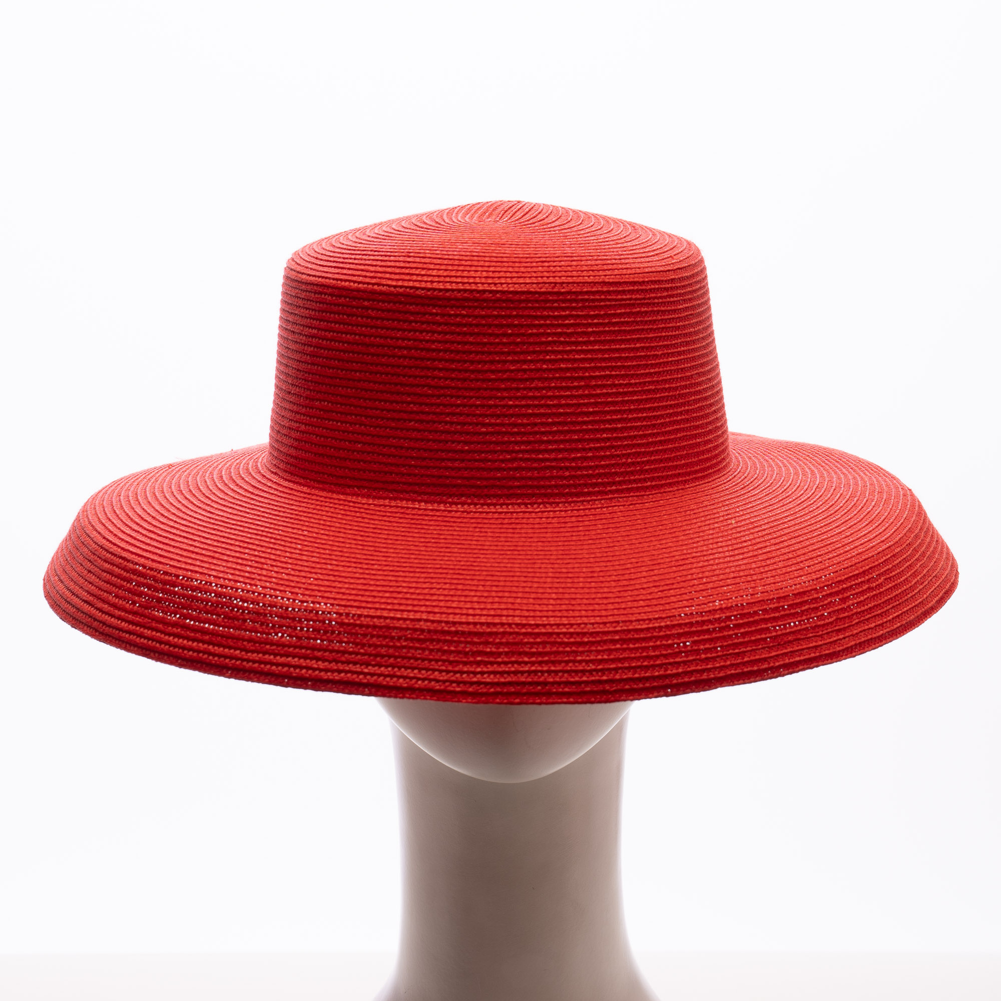 Fedora straw hat red Georgia Straw Hat | Women main image 2