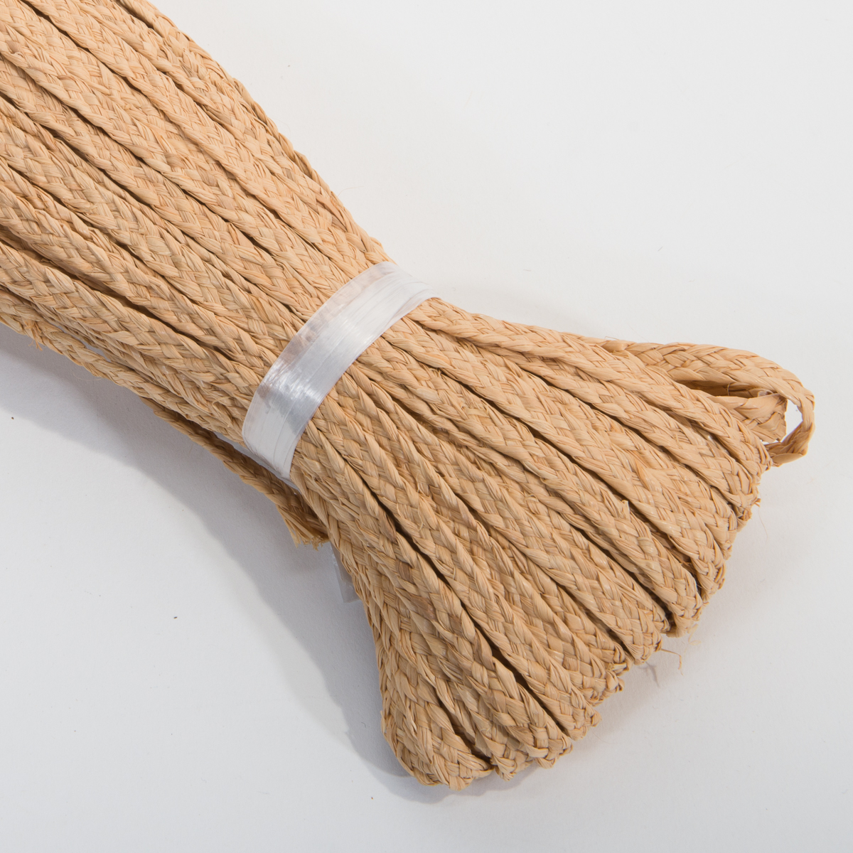 Natural Raffia Straw Braids;50YDS