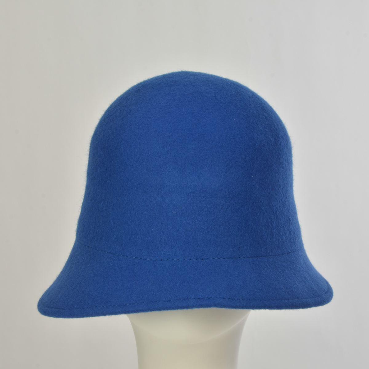 Bell Shaped Cloche Felt Plain Hats-W7005-Sun Yorkos