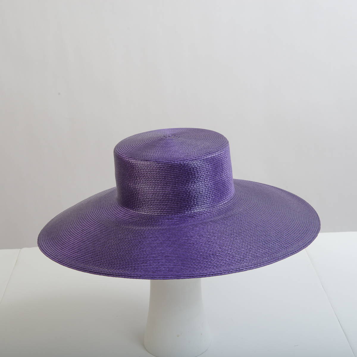 Purple Straw Cap